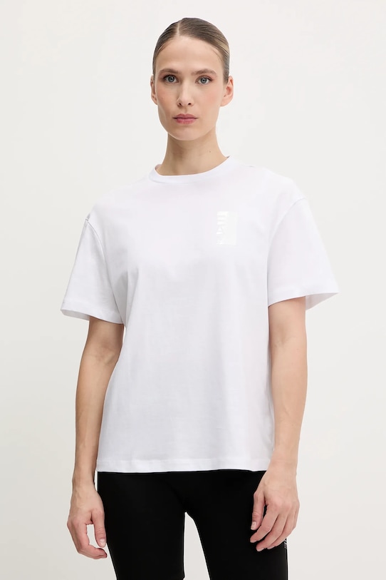 Хлопковая футболка Ea7 Emporio Armani, белый
Хлопковая футболка Ea7 Emporio Armani, белый