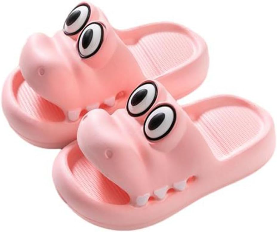 Милые сандалии с крокодильной облачной тематикой для детей, женщин и мужчин, с открытым носком, мягкой стелькой, животные, летние шлепанцы для пляжа и бассейна (размер 5.5-6 (230 мм), розовые) Znel
Милые сандалии с крокодильной облачной тематикой для детей, женщин и мужчин, с открытым носком, мягкой стелькой, животные, летние шлепанцы для пляжа и бассейна (размер 5.5-6 (230 мм), розовые) Znel