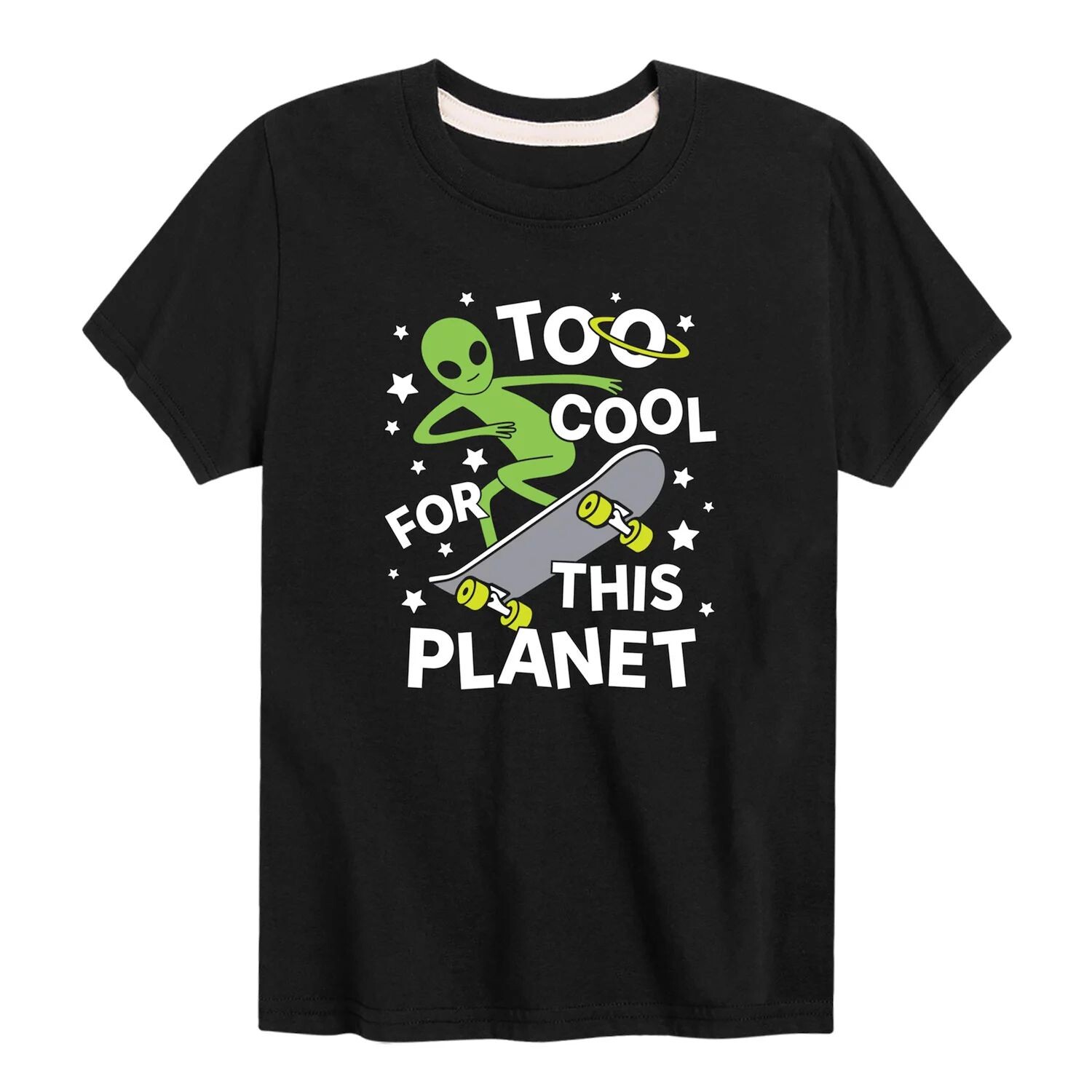 Футболка с изображением инопланетян для мальчиков 8–20 лет «Слишком круто для этой планеты» Licensed Character
Футболка с изображением инопланетян для мальчиков 8–20 лет «Слишком круто для этой планеты» Licensed Character