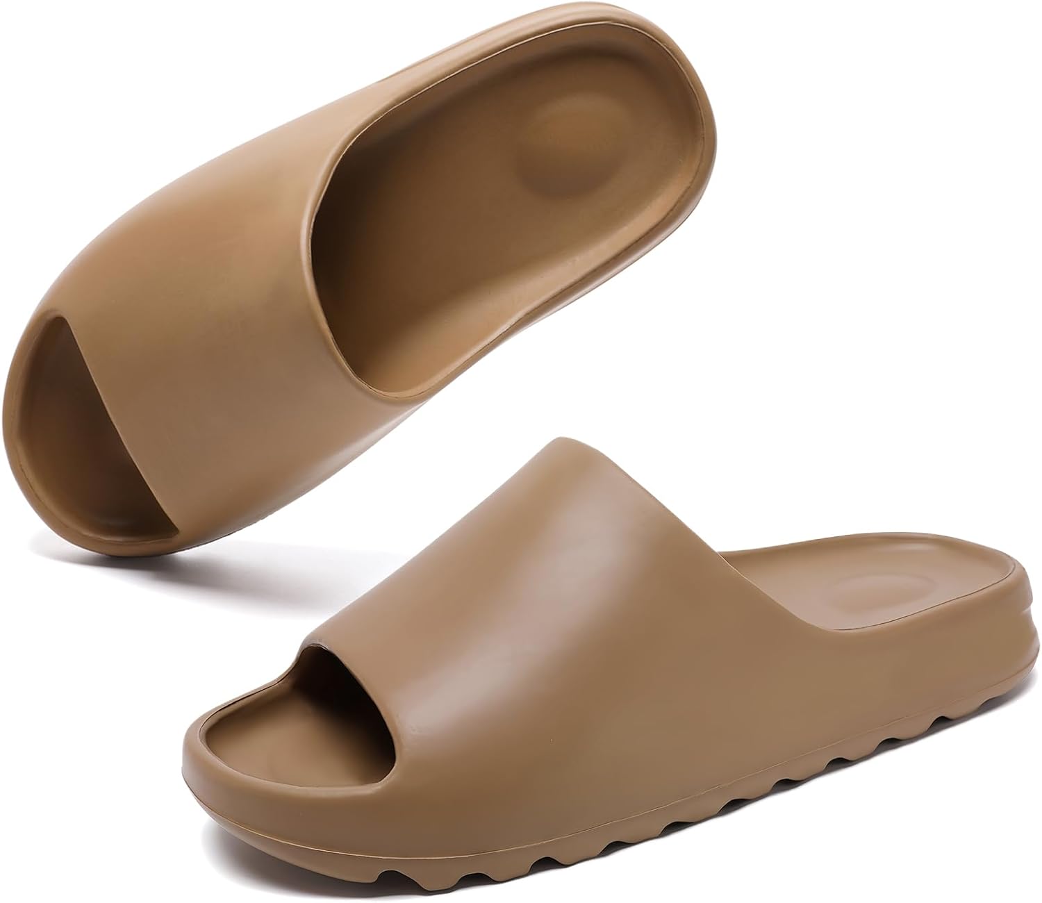 Сандалии Cloud Slides для женщин и мужчин, домашние тапочки-подушечки, садовая обувь с открытым носком, женские сандалии, мягкие и легкие тапочки для душа для дома и улицы Shoquis, коричневый
Сандалии Cloud Slides для женщин и мужчин, домашние тапочки-подушечки, садовая обувь с открытым носком, женские сандалии, мягкие и легкие тапочки для душа для дома и улицы Shoquis, коричневый