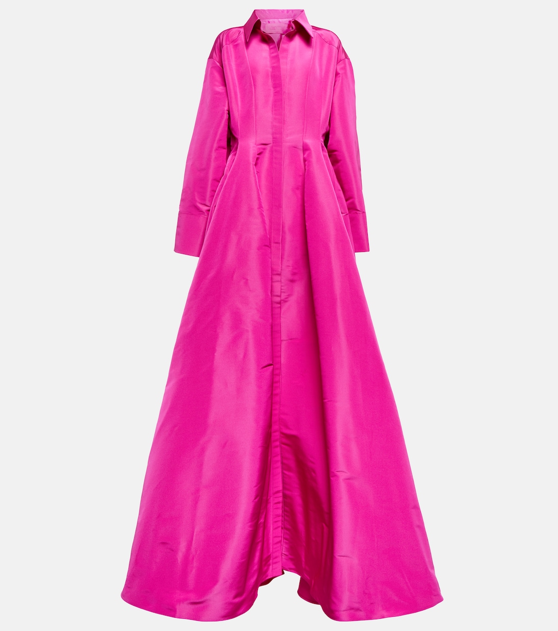 Платье из шелкового фая Valentino, Pink Pp 
Платье из шелкового фая Valentino, Pink Pp