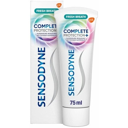 Зубная паста Sensodyne «Комплексная защита + свежее дыхание», 75 мл, Gsk
Зубная паста Sensodyne «Комплексная защита + свежее дыхание», 75 мл, Gsk