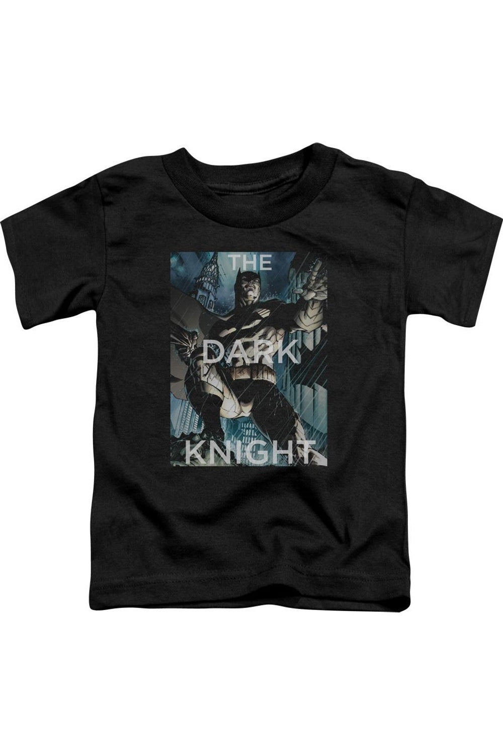 Футболка для малышей с коротким рукавом "Бэтмен против бури" Gildan, черный
Футболка для малышей с коротким рукавом "Бэтмен против бури" Gildan, черный