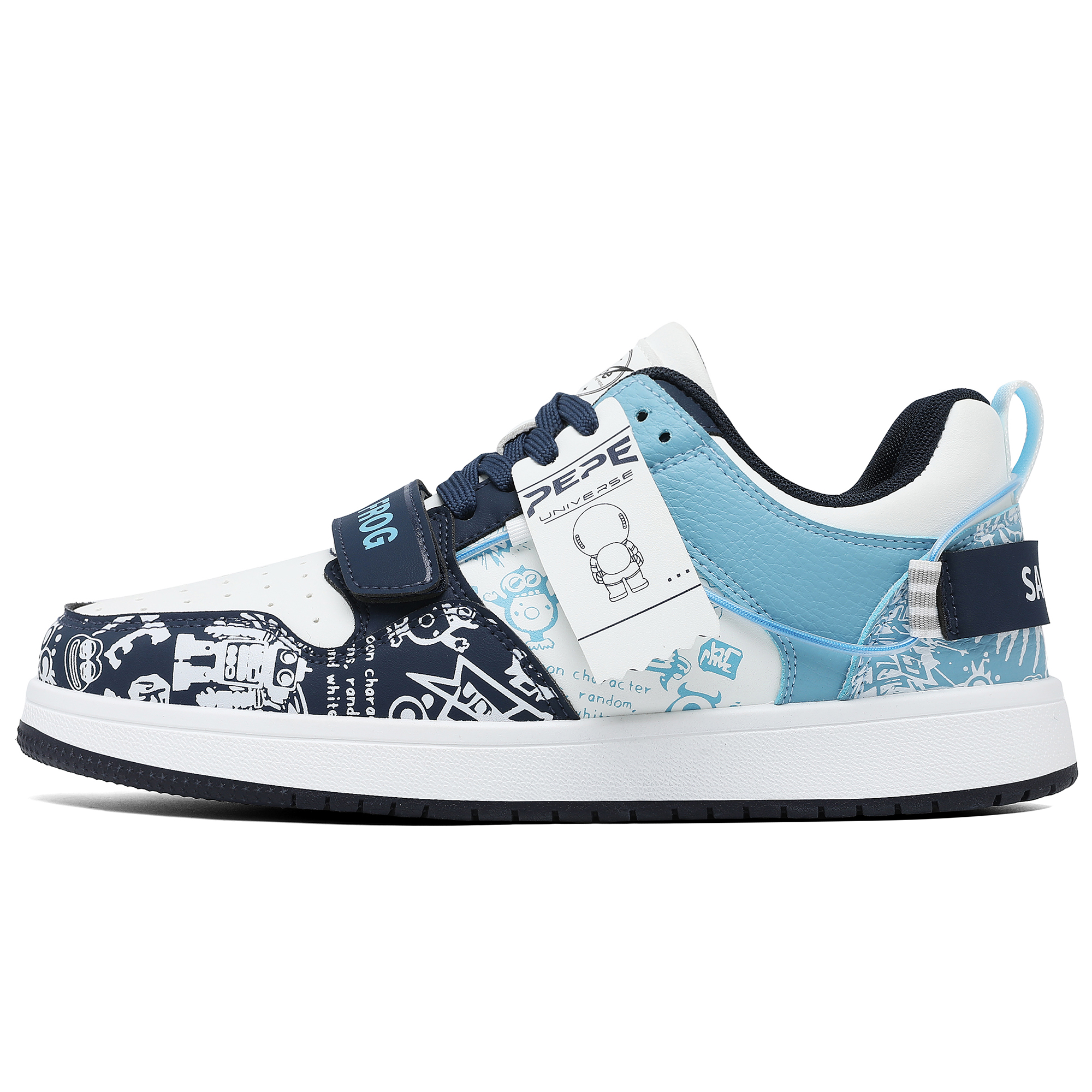 Низкие мужские кроссовки Pepe The Frog, White Blue
Низкие мужские кроссовки Pepe The Frog, White Blue