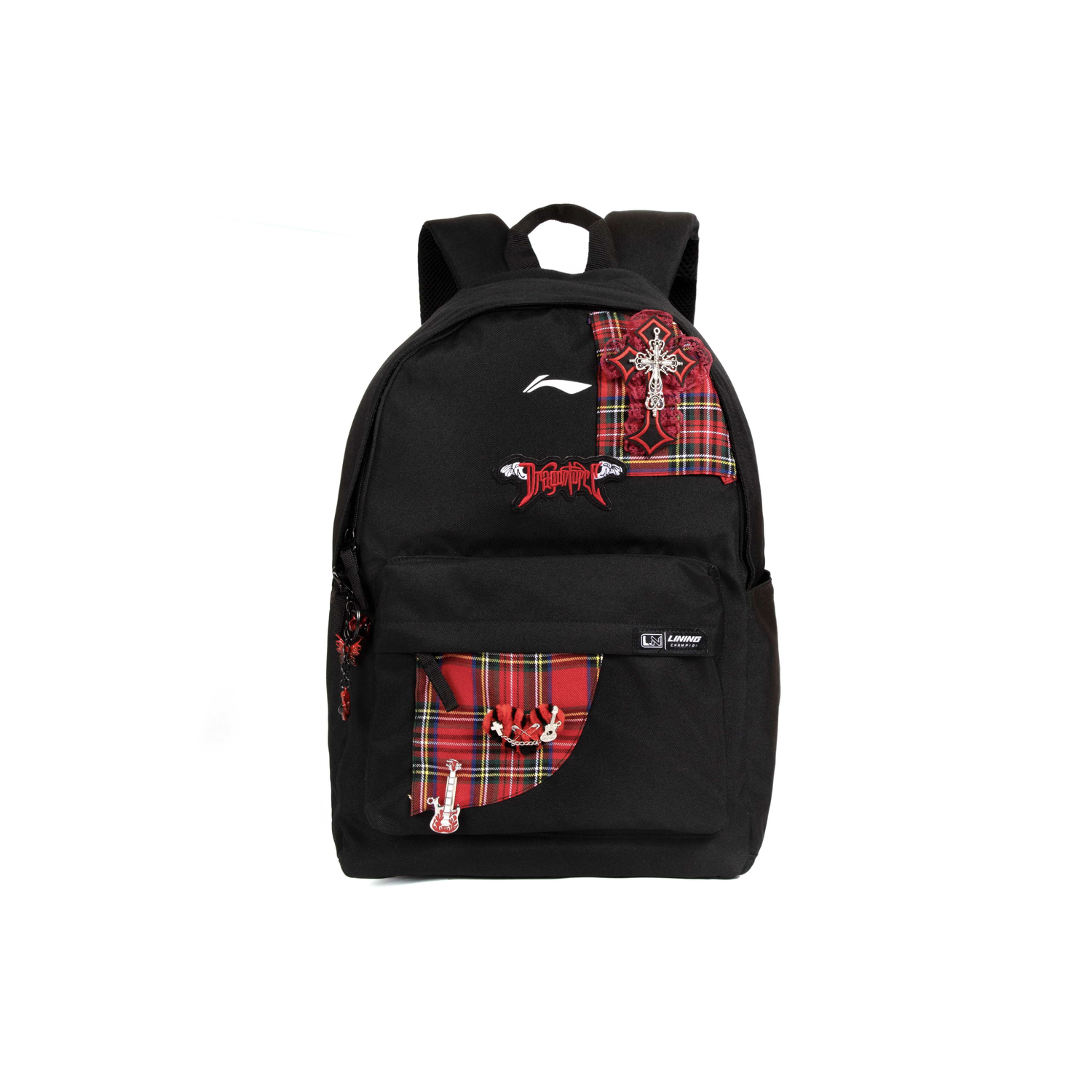 LINING Полиэстеровый рюкзак унисекс черный с красным, Crimson Fantasy
LINING Полиэстеровый рюкзак унисекс черный с красным, Crimson Fantasy