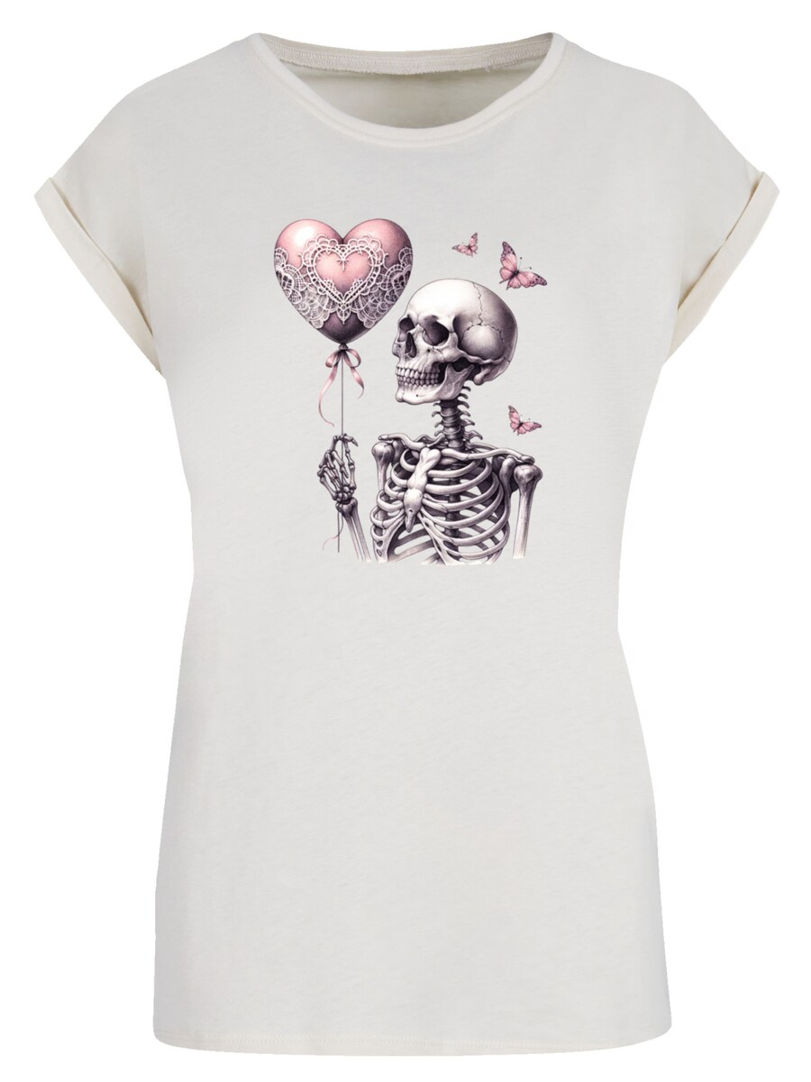 Рубашка F4NT4STIC Skelett hält Herzballon, песочный
Рубашка F4NT4STIC Skelett hält Herzballon, песочный