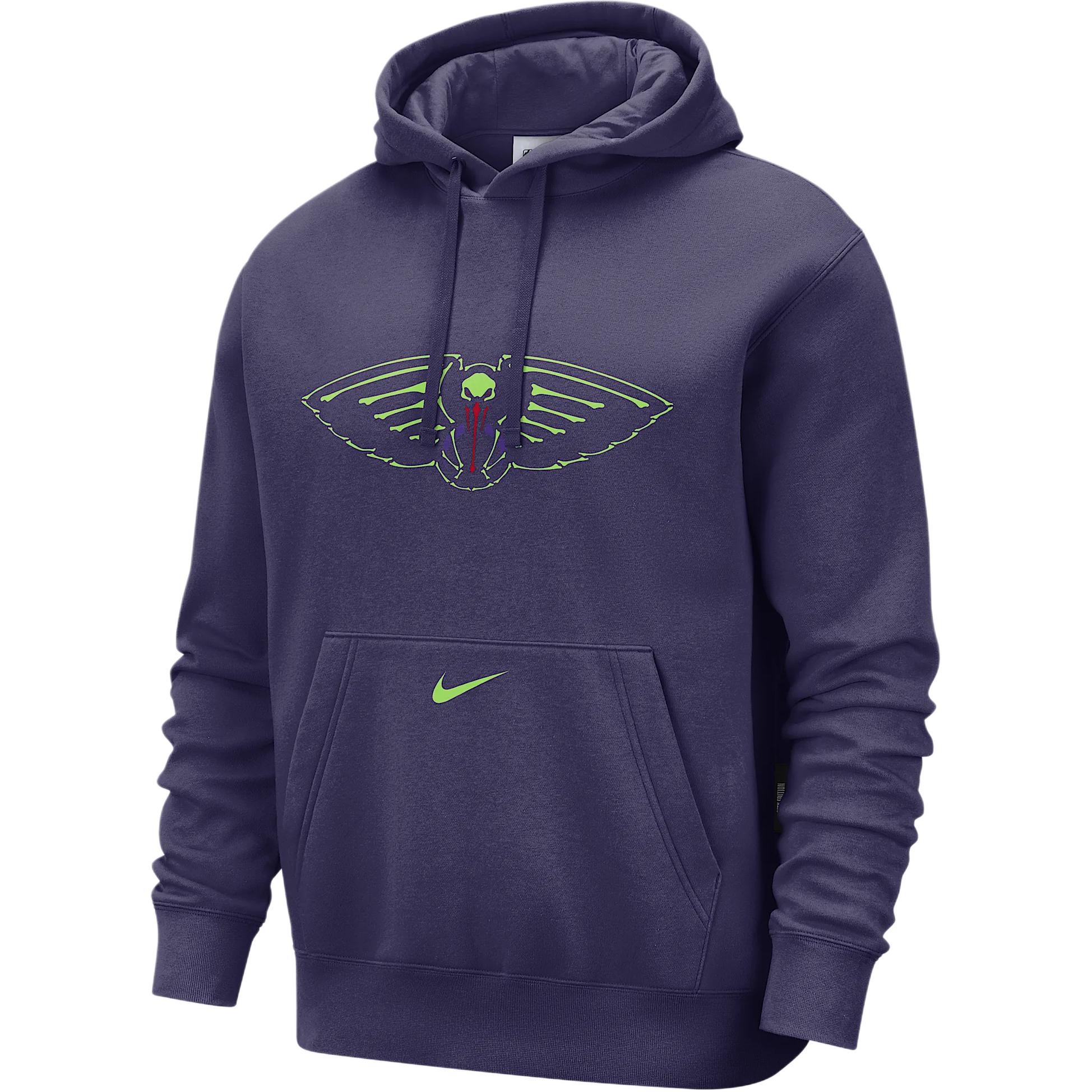 Толстовка New Orleans Pelicans Club City Edition мужская баскетбольная флисовая Nike, синий
Толстовка New Orleans Pelicans Club City Edition мужская баскетбольная флисовая Nike, синий