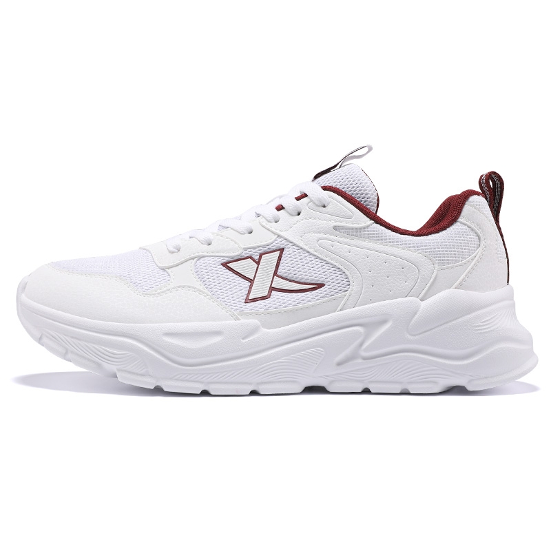 XTEP Кроссовки для бега с низким верхом, противоскользящие, износостойкие, мужские, белые, красные
XTEP Кроссовки для бега с низким верхом, противоскользящие, износостойкие, мужские, белые, красные