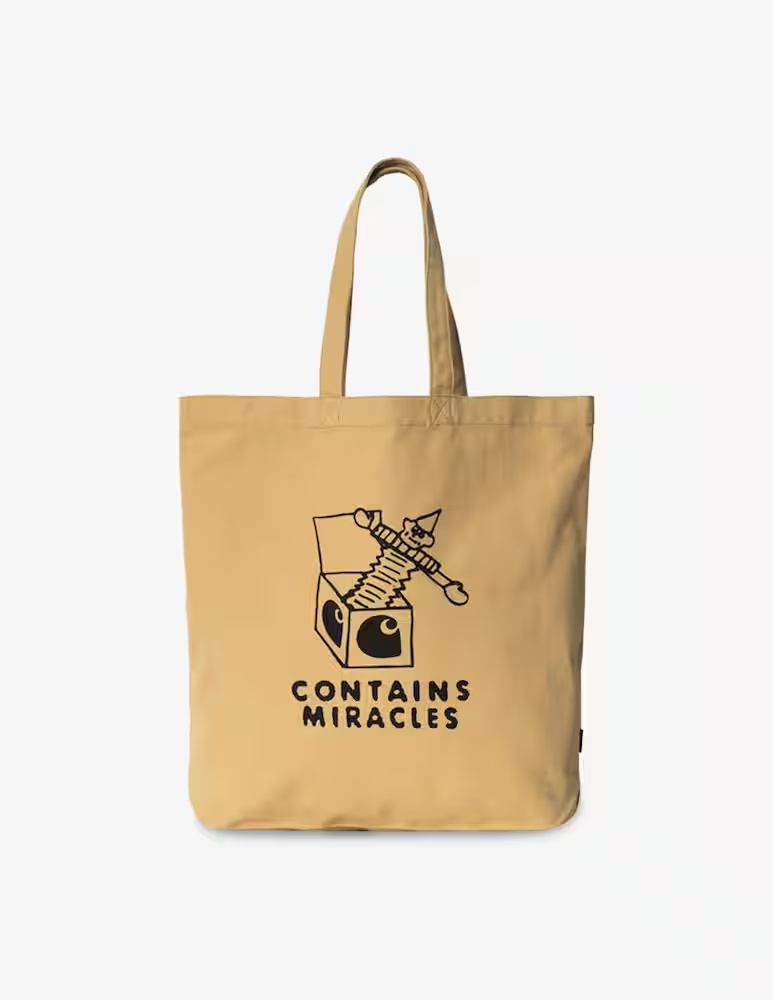 Сумка-тоут со штампом Carhartt WIP, коричневый
Сумка-тоут со штампом Carhartt WIP, коричневый