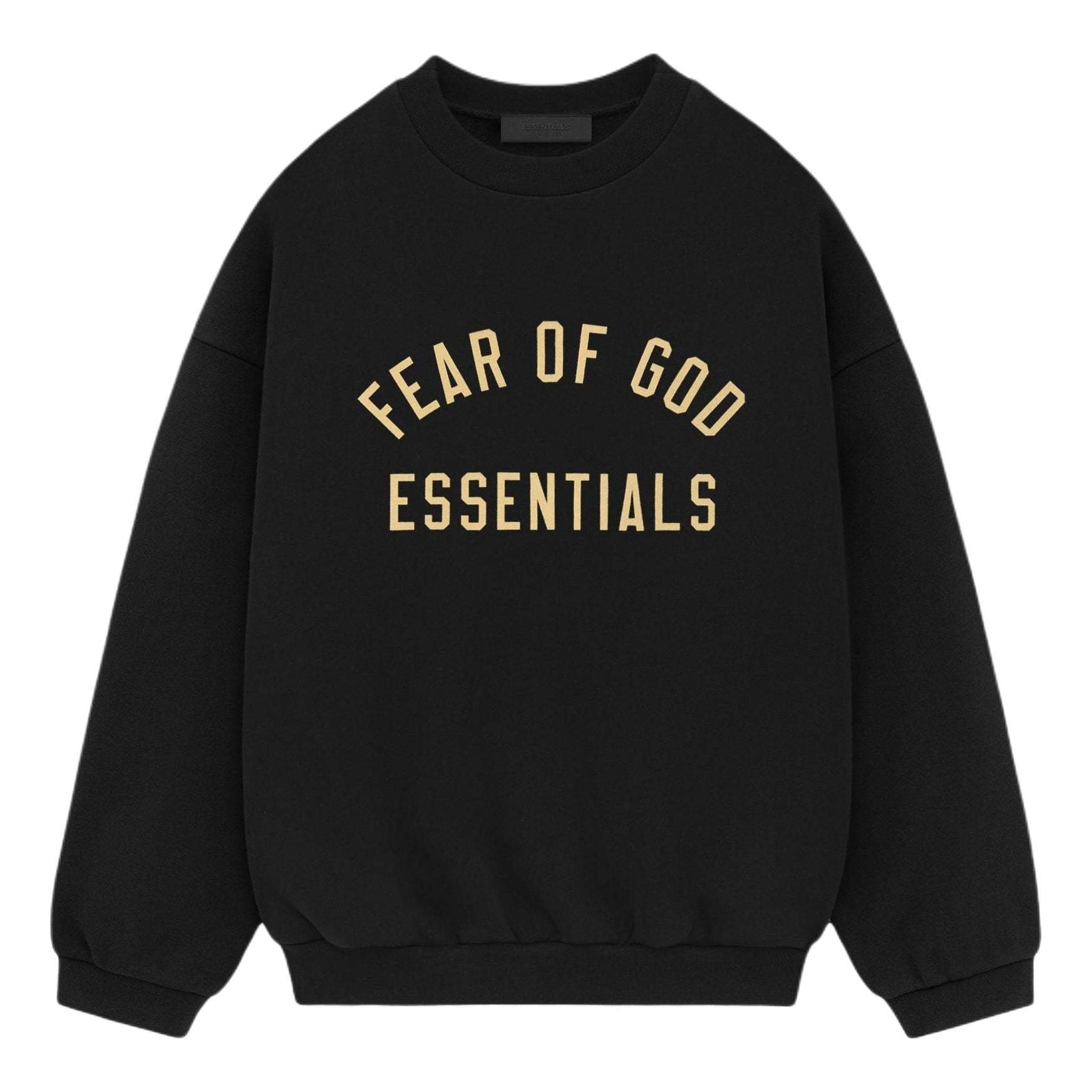 Топ Fear of God Essentials Fleece II Crewneck 'Black'
Топ Fear of God Essentials Fleece II Crewneck 'Black'