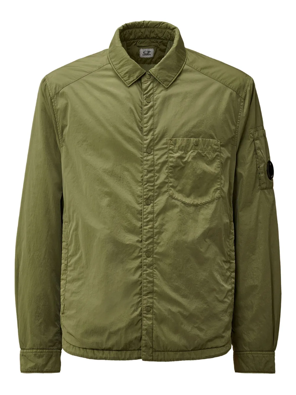 Куртка-рубашка с накладным карманом на кнопке C.P. Company, зеленый
Куртка-рубашка с накладным карманом на кнопке C.P. Company, зеленый