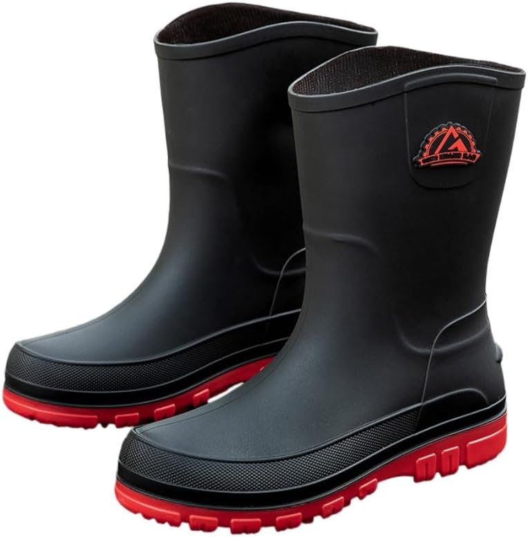 Мужские большие модные водонепроницаемые ботинки - с противоскользящей подошвой, длиной до середины голени, подходят для активного отдыха и рыбалки Clolinde, красный
Мужские большие модные водонепроницаемые ботинки - с противоскользящей подошвой, длиной до середины голени, подходят для активного отдыха и рыбалки Clolinde, красный