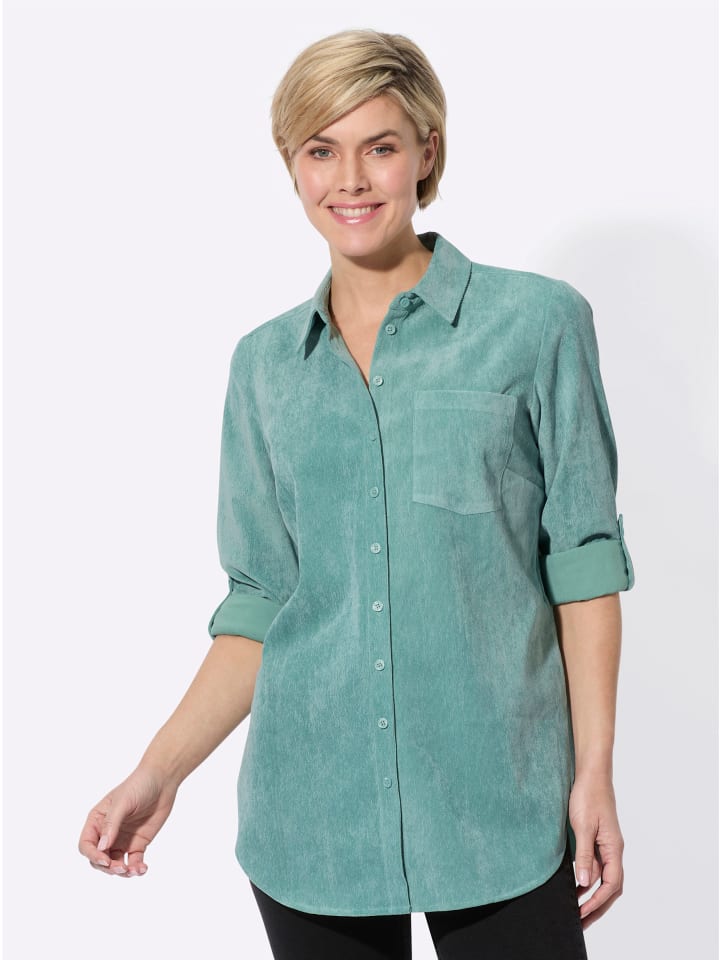 Длинная блузка цвета шалфея WITT WEIDEN
Длинная блузка цвета шалфея WITT WEIDEN