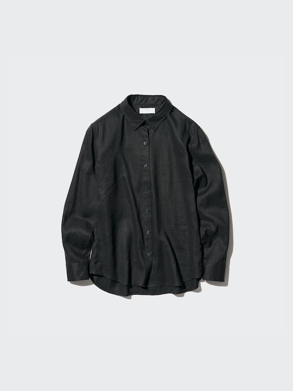 Рубашка из 100% премиального льна Uniqlo, 09 black
Рубашка из 100% премиального льна Uniqlo, 09 black