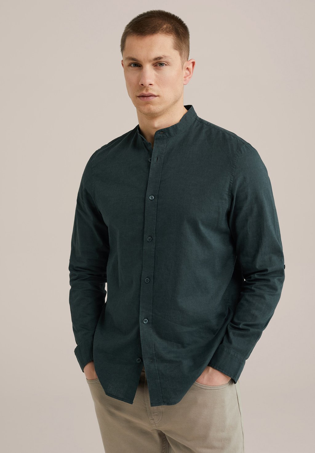 Рубашка WE Fashion, темно-зеленый
Рубашка WE Fashion, темно-зеленый