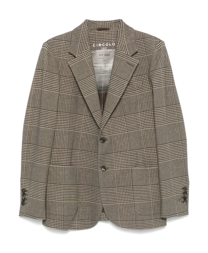 Флисовая куртка с клетчатым узором Circolo 1901, коричневый
Флисовая куртка с клетчатым узором Circolo 1901, коричневый