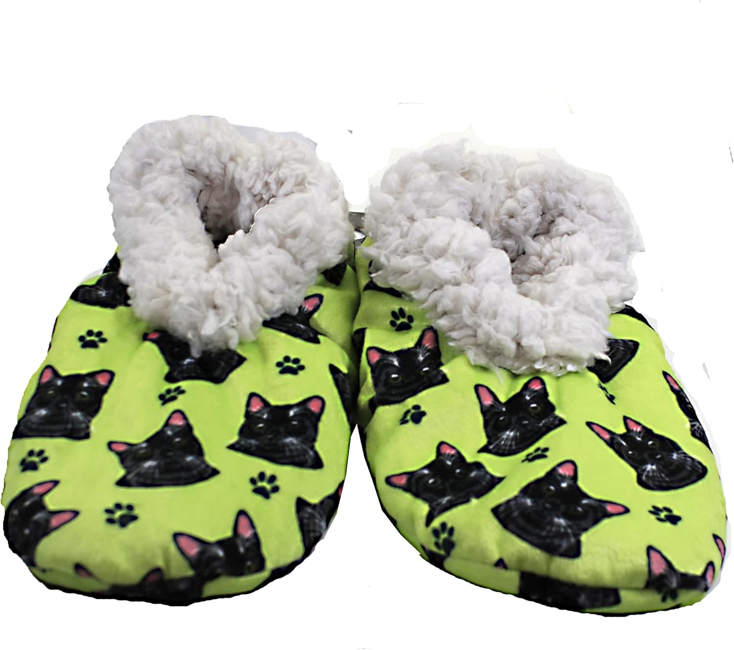 Тапочки Comfies - Уютные домашние тапочки с шерпой для женщин и мужчин - Домашняя обувь - Подарок любителям животных - Нескользящая подошва - Один размер подходит большинству - Унисекс, черный
Тапочки Comfies - Уютные домашние тапочки с шерпой для женщин и мужчин - Домашняя обувь - Подарок любителям животных - Нескользящая подошва - Один размер подходит большинству - Унисекс, черный