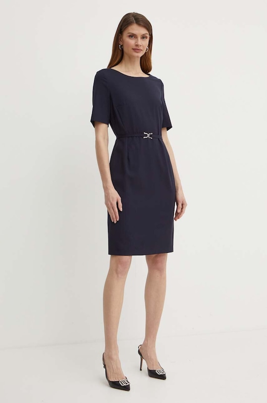 Шерстяное платье Boss, темно-синий
Шерстяное платье Boss, темно-синий