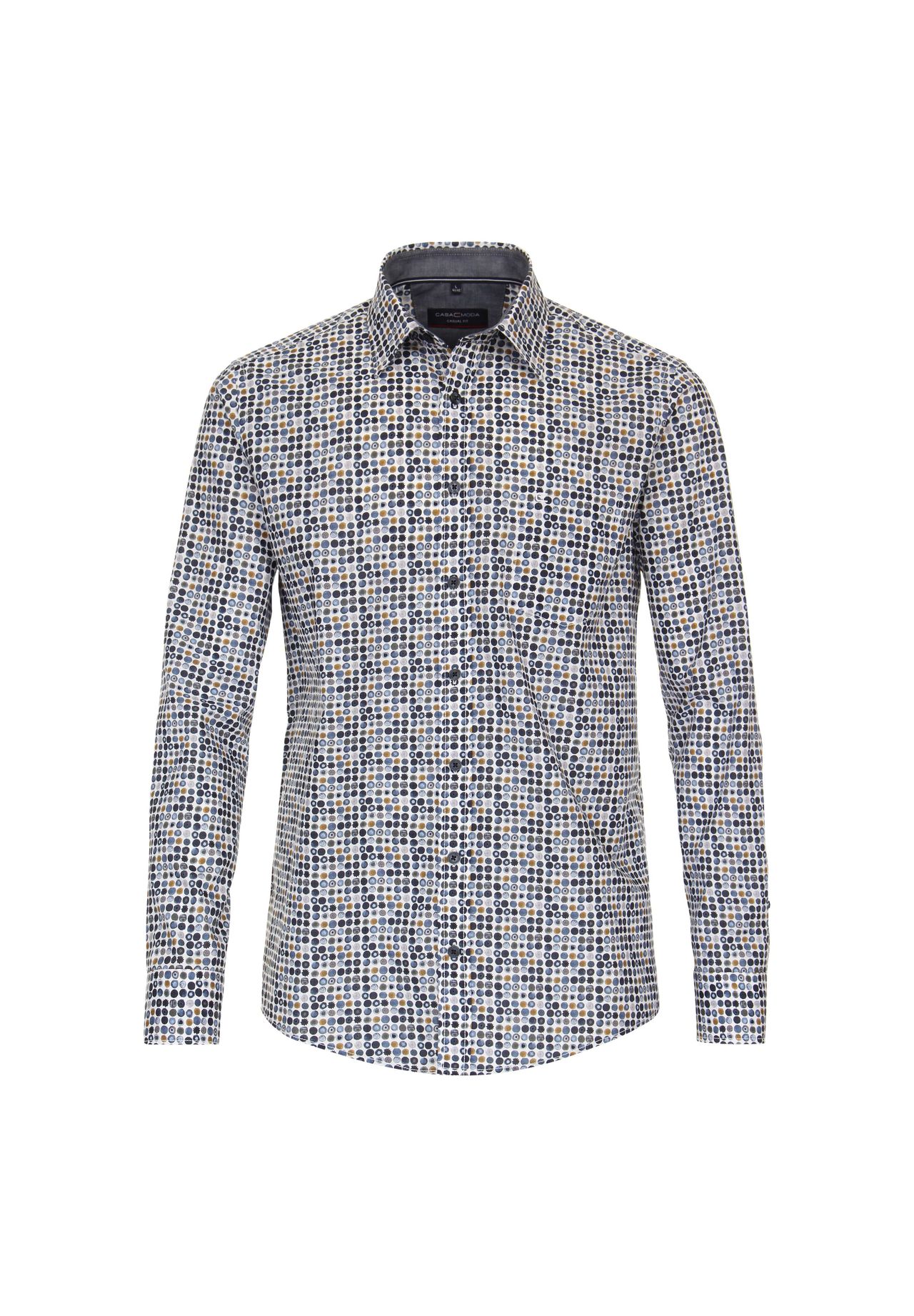 Мужская повседневная рубашка с принтом повседневного кроя CASAMODA, цвет Mittelblau
Мужская повседневная рубашка с принтом повседневного кроя CASAMODA, цвет Mittelblau