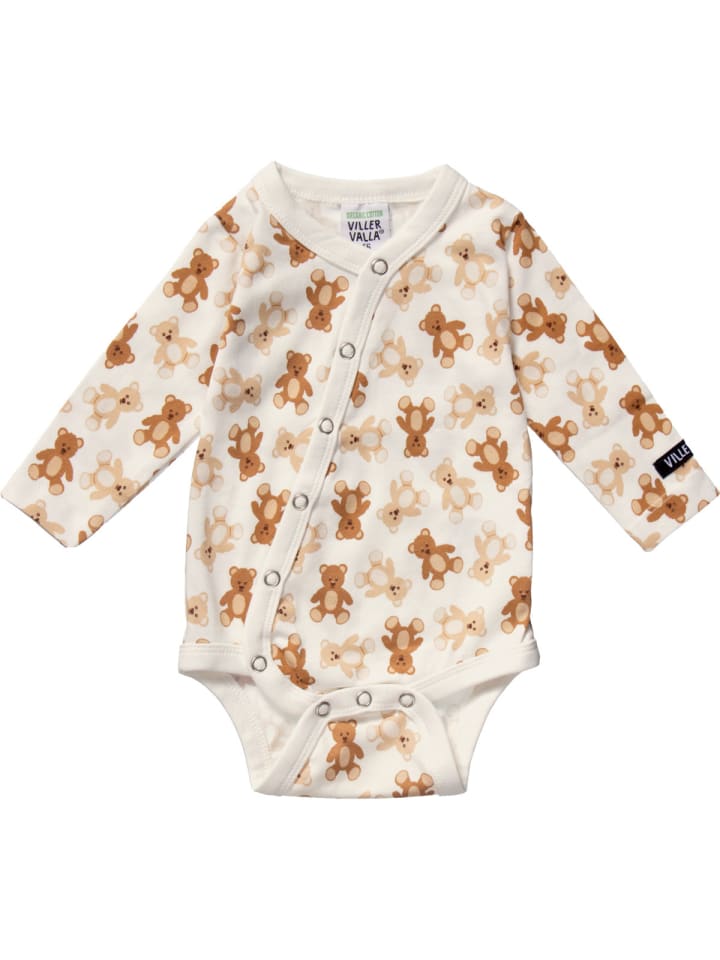 Villervalla Белый боди-комбинезон с длинными рукавами
Villervalla Белый боди-комбинезон с длинными рукавами