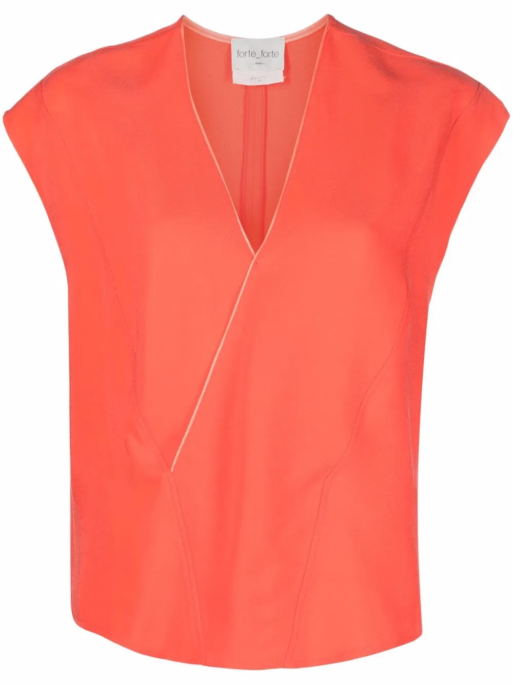 Футболка с V-образным вырезом Forte Forte, оранжевый
Футболка с V-образным вырезом Forte Forte, оранжевый
