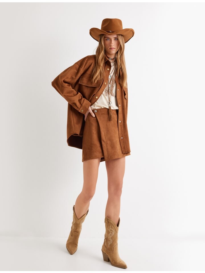 Мини-юбка KOTON, светло-коричневый
Мини-юбка KOTON, светло-коричневый