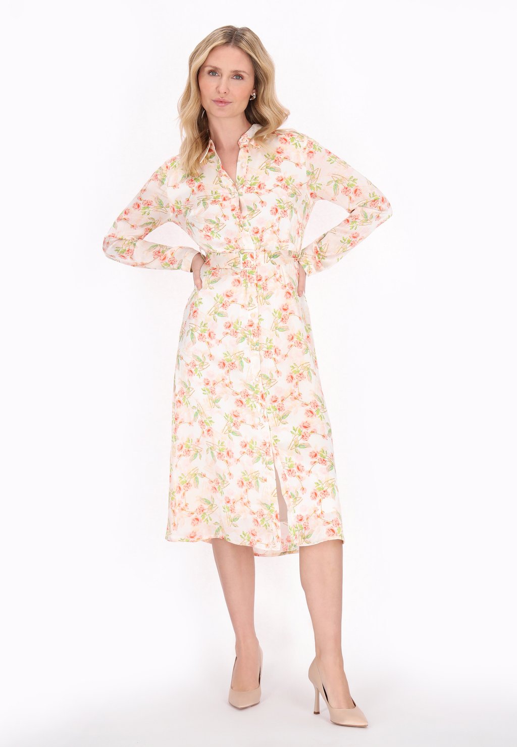 Платье-рубашка usha, молочный
Платье-рубашка usha, молочный