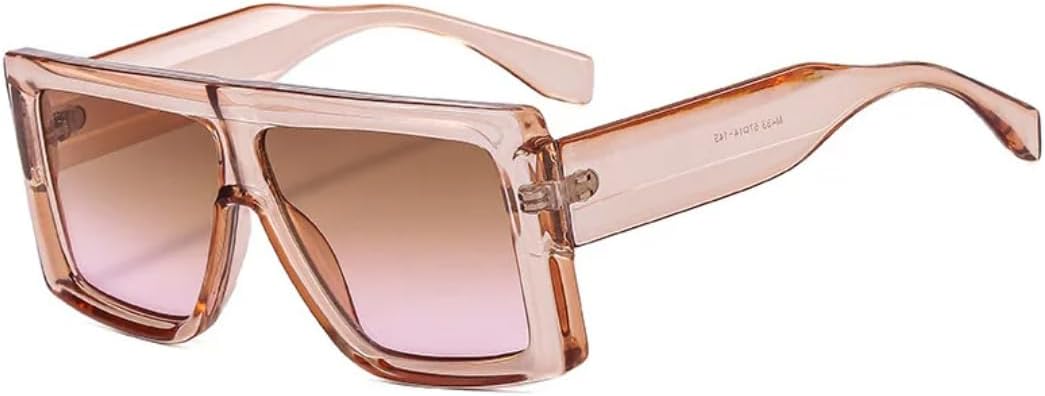 Модные солнцезащитные очки большого размера для женщин, винтажные очки в крупной оправе для мужчин, солнцезащитные очки с защитой от УФ-излучения UV400 SZVVBKK, Champagne
Модные солнцезащитные очки большого размера для женщин, винтажные очки в крупной оправе для мужчин, солнцезащитные очки с защитой от УФ-излучения UV400 SZVVBKK, Champagne