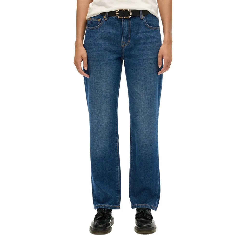 Джинсы Superdry Mid Rise Straight jeans, синий
Джинсы Superdry Mid Rise Straight jeans, синий