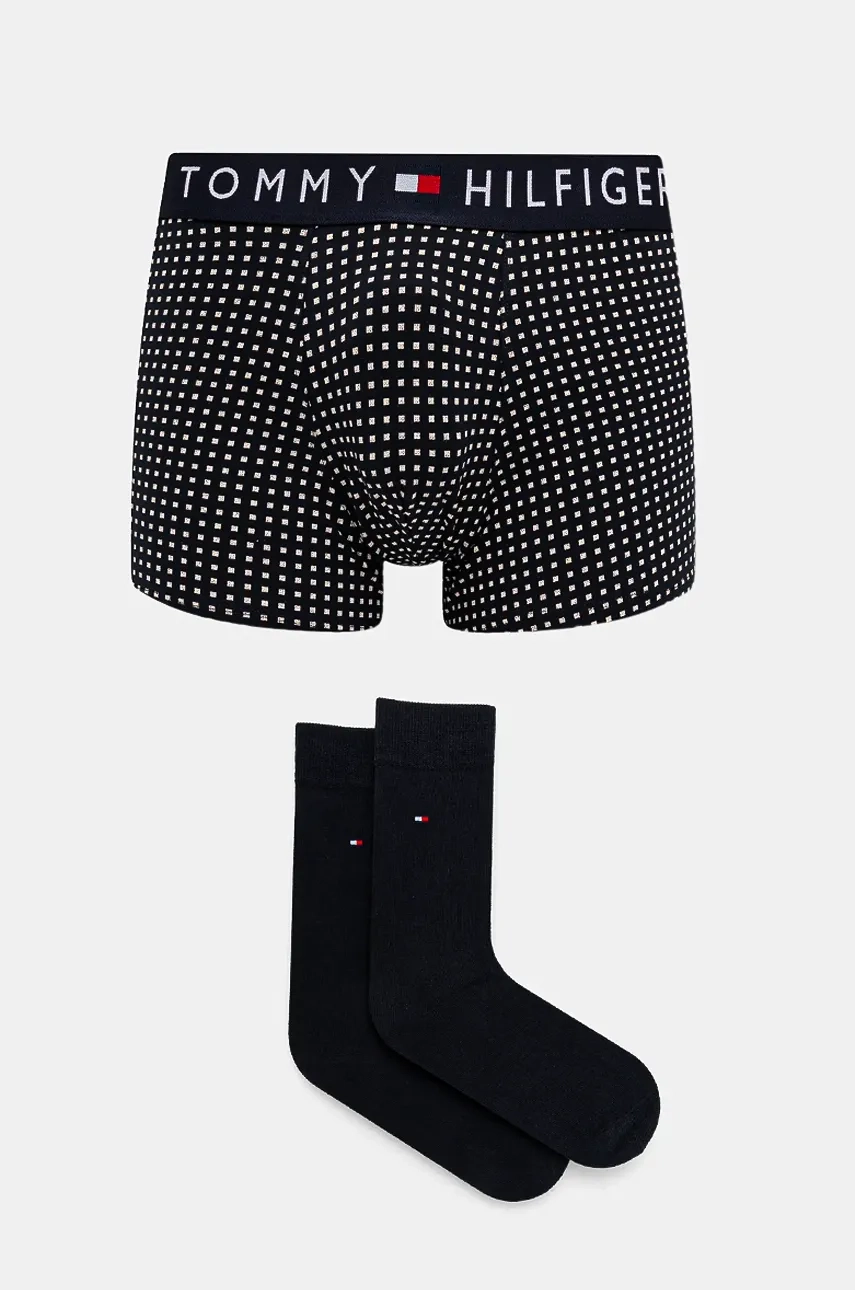 Боксеры и носки Tommy Hilfiger, темно-синий
Боксеры и носки Tommy Hilfiger, темно-синий