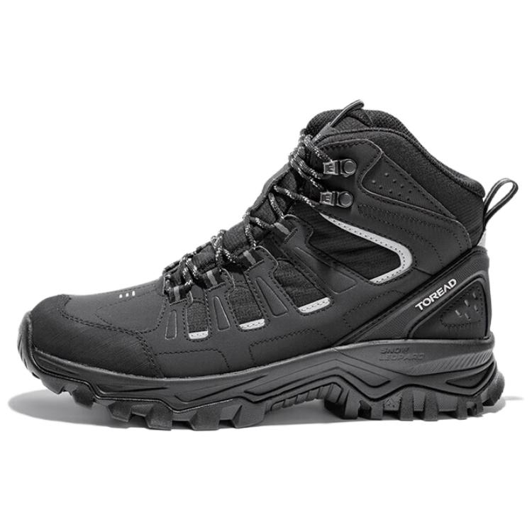 TOREAD Мужские высокие походные ботинки Shock Absorbers с противоскользящим покрытием, черно-серые
TOREAD Мужские высокие походные ботинки Shock Absorbers с противоскользящим покрытием, черно-серые