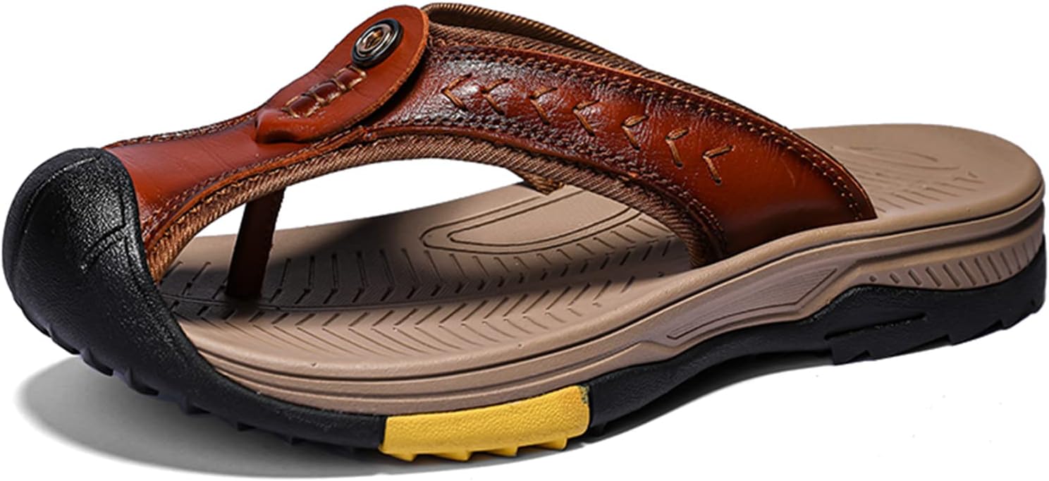 Мужские сандалии с закрытым носком - спортивные шлепанцы для мужчин, удобные повседневные вьетнамки для улицы Abborora, коричневый
Мужские сандалии с закрытым носком - спортивные шлепанцы для мужчин, удобные повседневные вьетнамки для улицы Abborora, коричневый