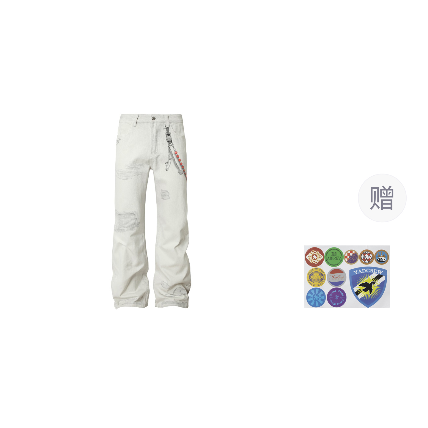 Женские джинсы YADcrew, белый
Женские джинсы YADcrew, белый