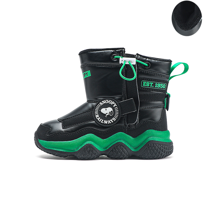 Ботинки Crew Kids' Kids' SNOOPY, черный/зеленый
Ботинки Crew Kids' Kids' SNOOPY, черный/зеленый