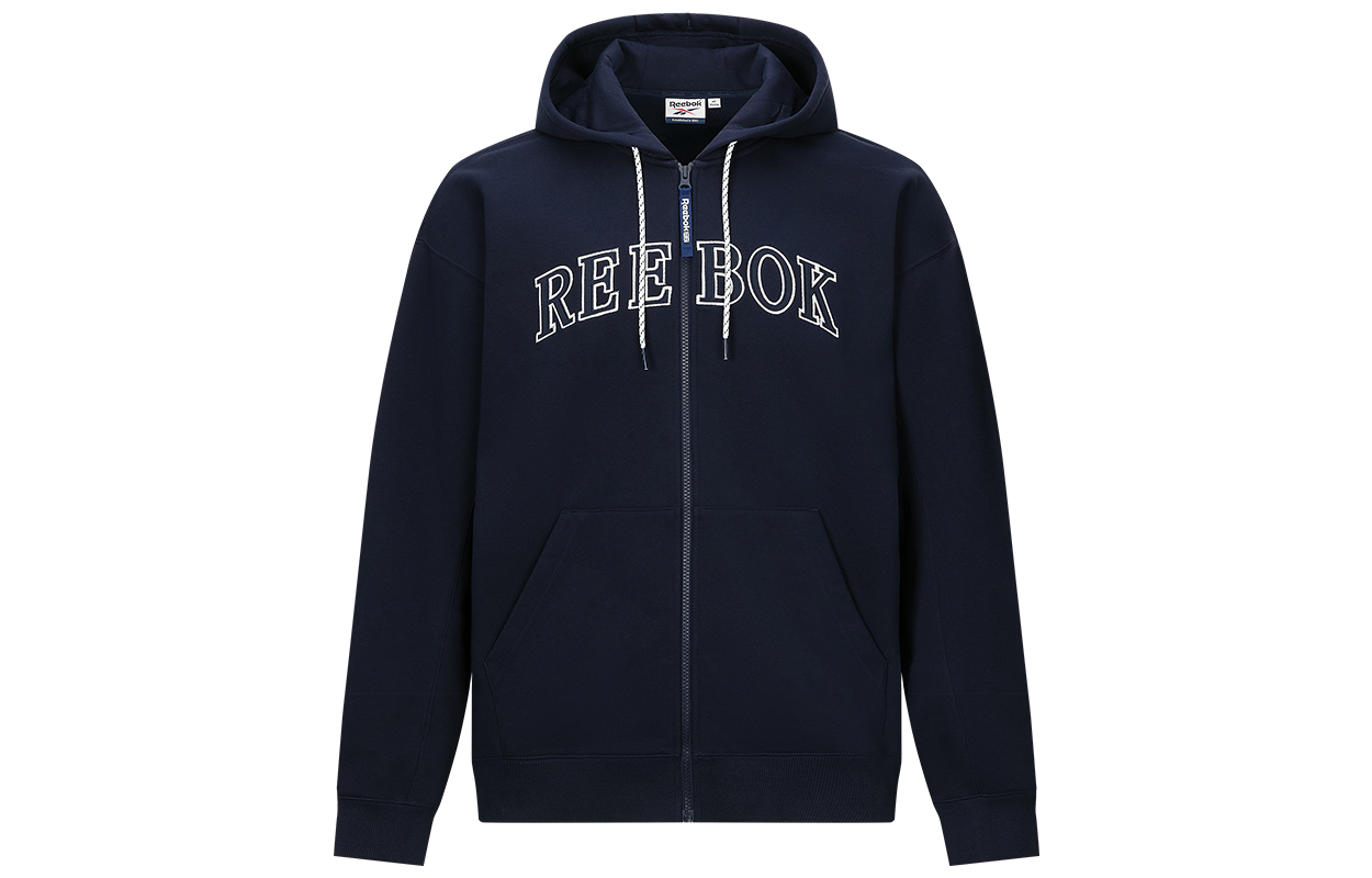 Куртки и пальто унисекс темно-синий Reebok 
Куртки и пальто унисекс темно-синий Reebok