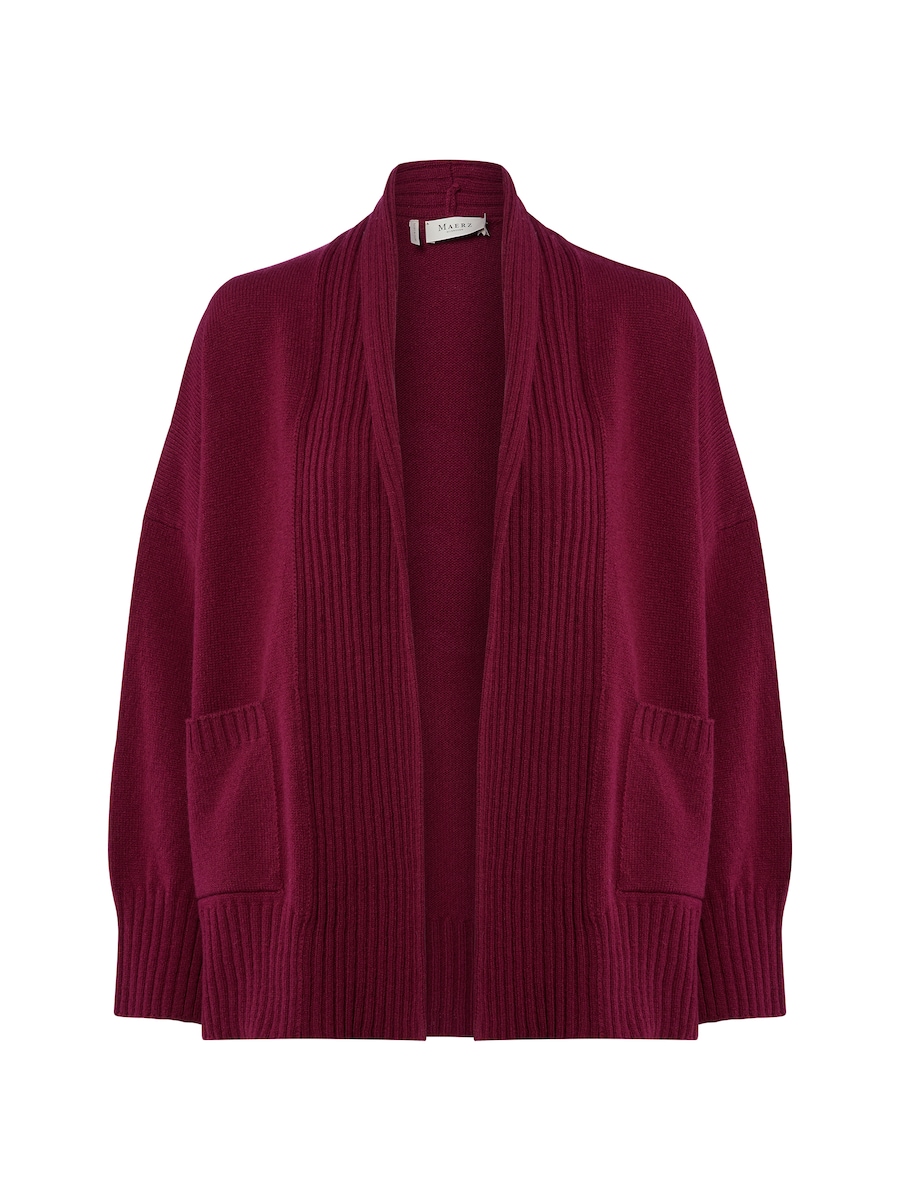 Вязаный кардиган MAERZ Muenchen, баклажановый
Вязаный кардиган MAERZ Muenchen, баклажановый