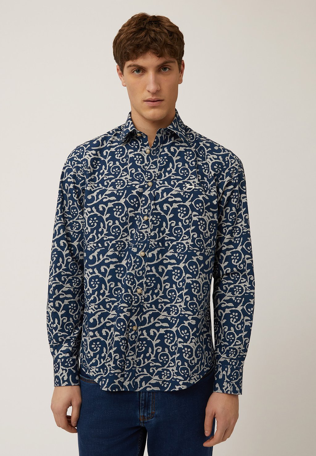 Рубашка A FANTASIA Harmont & Blaine, синий
Рубашка A FANTASIA Harmont & Blaine, синий