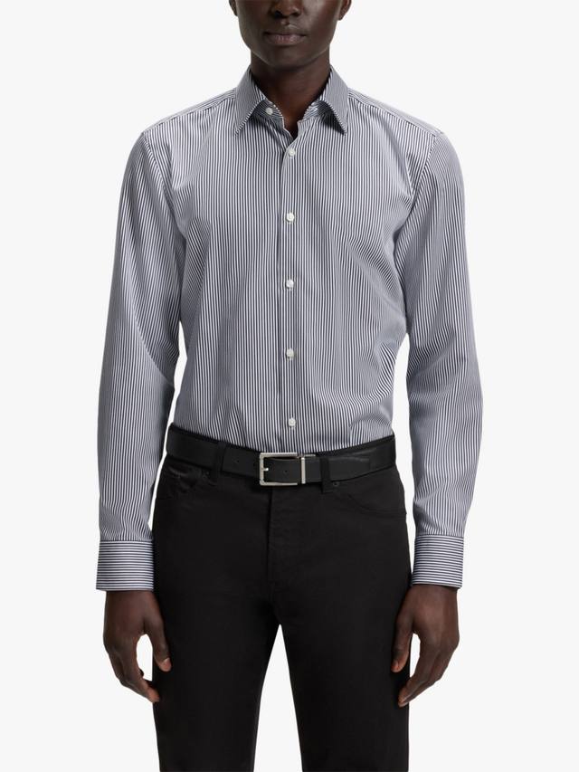 BOSS Cotton Regular Fit полоска рубашка HUGO BOSS, Blue/Multi
BOSS Cotton Regular Fit полоска рубашка HUGO BOSS, Blue/Multi