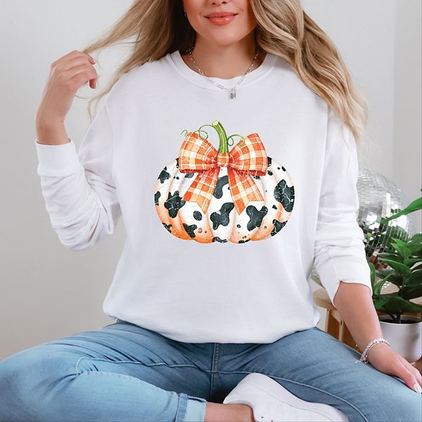 Кофта Cow pumpkin coquette distressed с длинным рукавом Simply Sage Market, White
Кофта Cow pumpkin coquette distressed с длинным рукавом Simply Sage Market, White