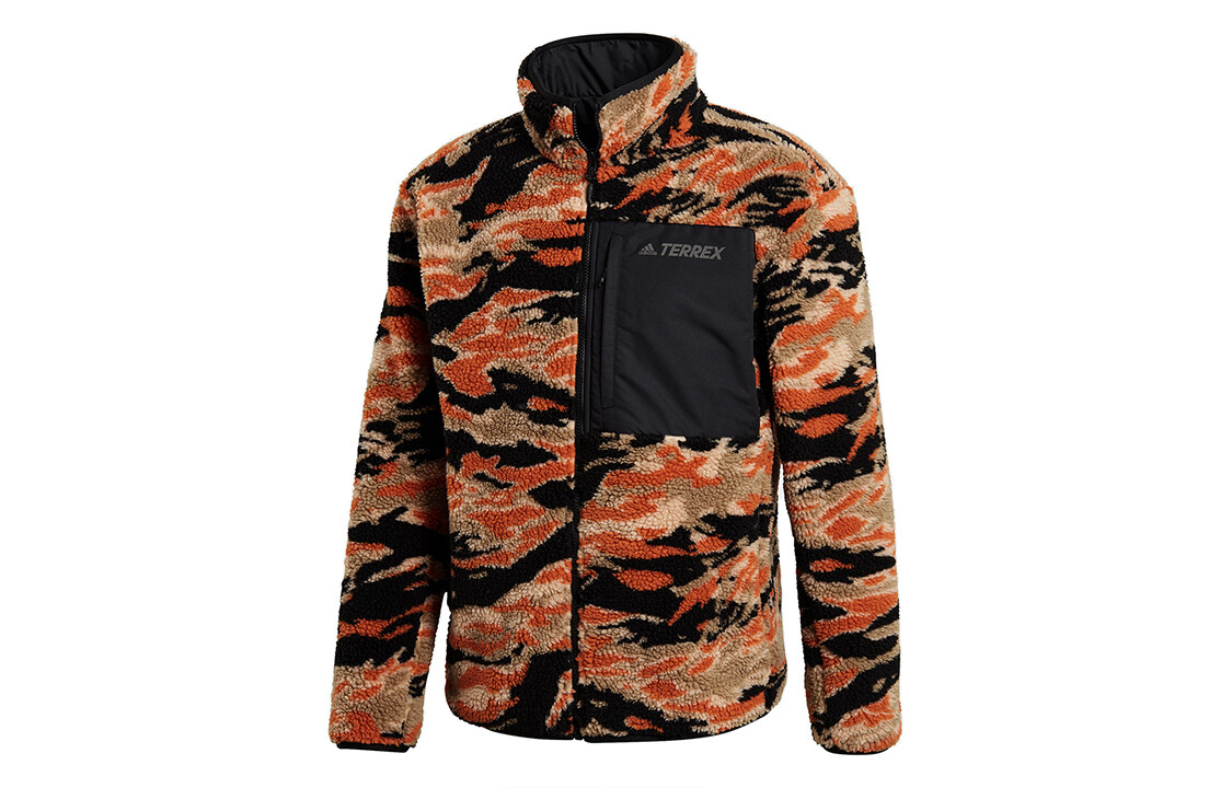 Куртка мужская оранжевая колор-блок Adidas, оранжевый
Куртка мужская оранжевая колор-блок Adidas, оранжевый