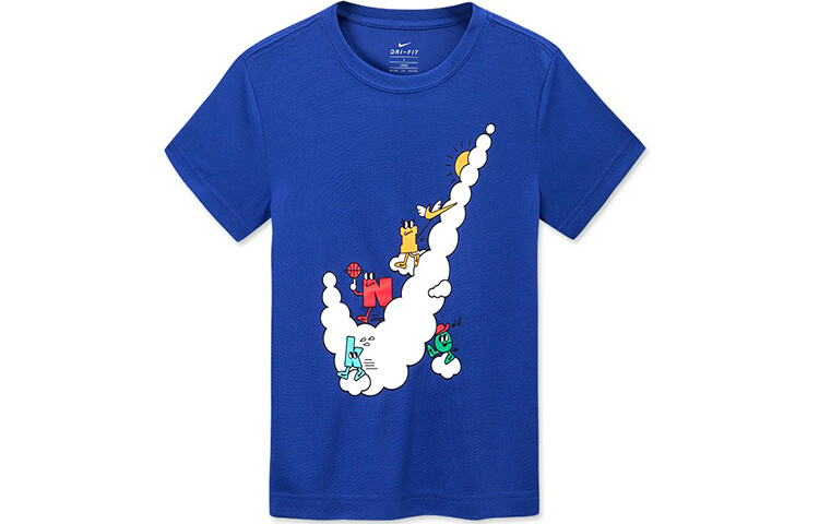 Детская футболка Nike, голубой
Детская футболка Nike, голубой