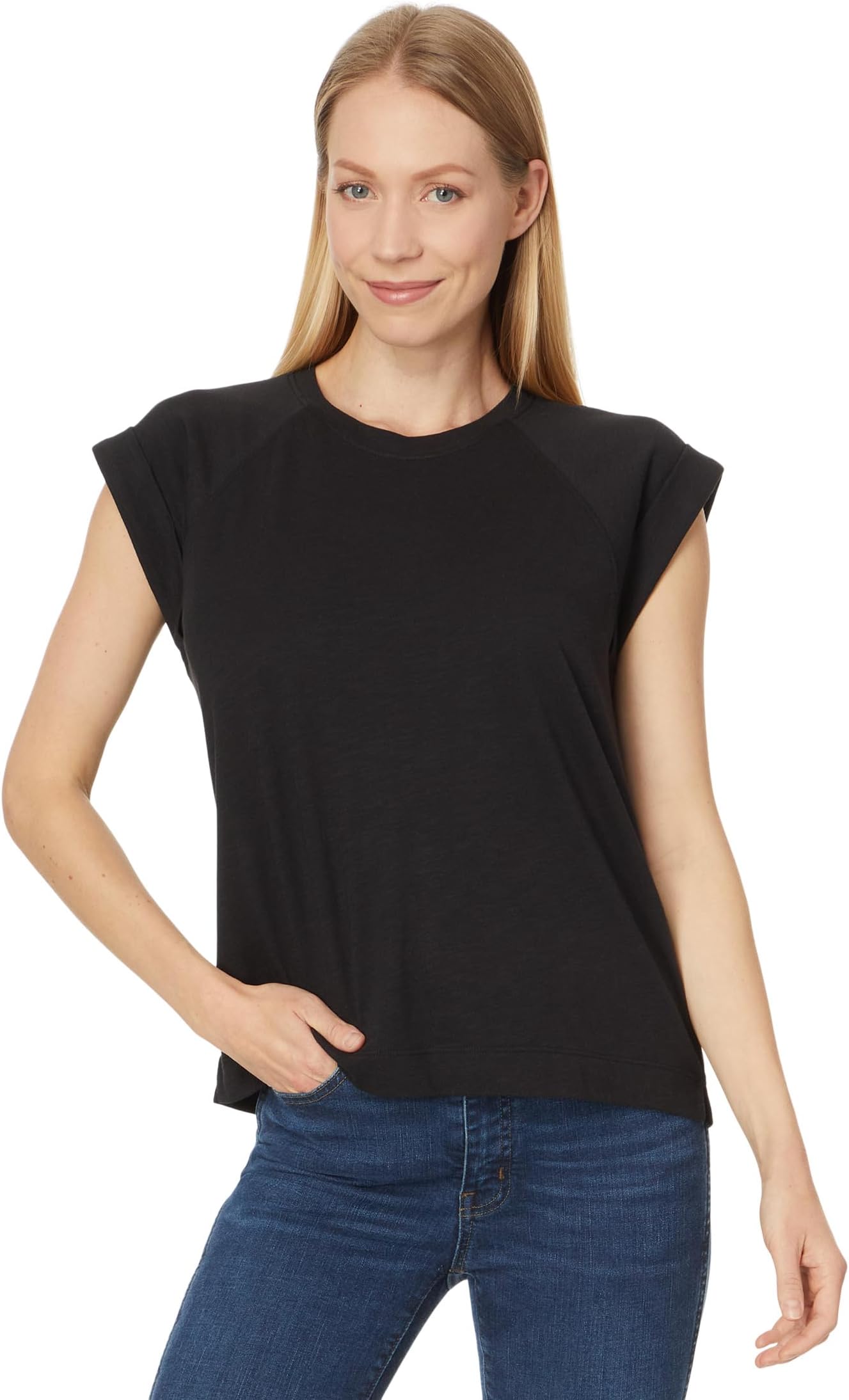 Женский свободный джемпер с манжетами и круглым вырезом Lilla P, Black
Женский свободный джемпер с манжетами и круглым вырезом Lilla P, Black