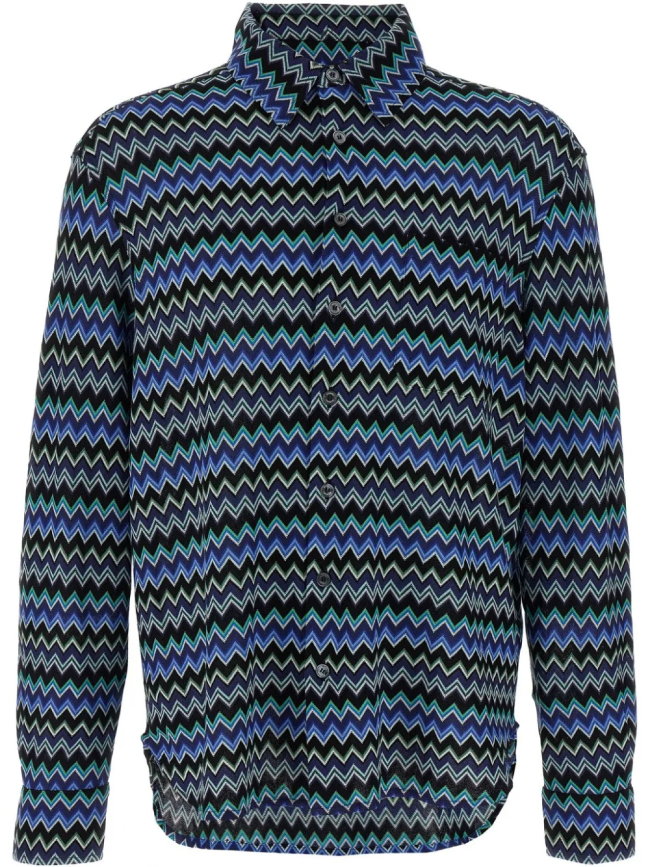 Рубашка Missoni Zig-Zag, синий 
Рубашка Missoni Zig-Zag, синий