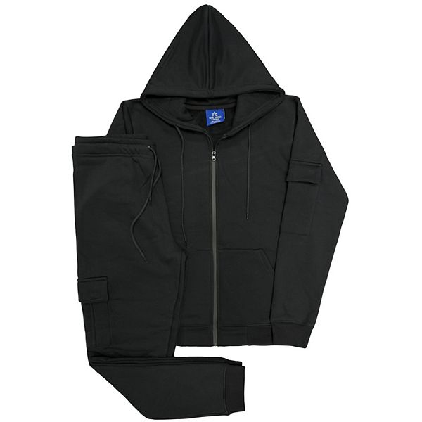 Мужской 2-х предметный карго джоггер Royal Threads Canada, Black
Мужской 2-х предметный карго джоггер Royal Threads Canada, Black