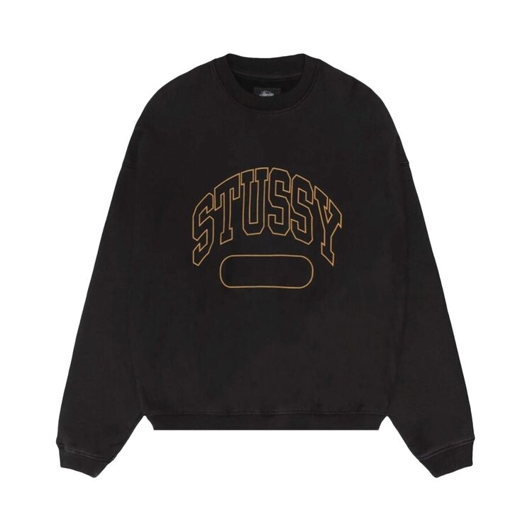 Толстовка Stussy Varsity Oversized Crewneck, черный
Толстовка Stussy Varsity Oversized Crewneck, черный