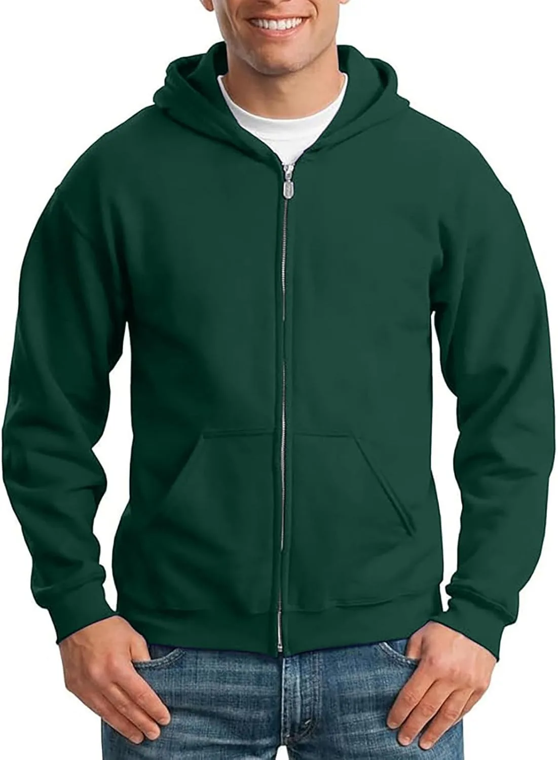 Толстовка с капюшоном Fleece Zip Solid для мужчин, Moisture Wicking & Breathable, длинный рукав
Толстовка с капюшоном Fleece Zip Solid для мужчин, Moisture Wicking & Breathable, длинный рукав