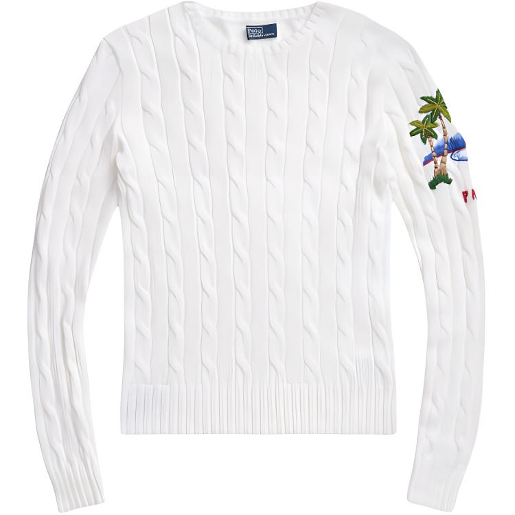Polo Ralph Lauren Вязаный свитер SS24 женский белый
Polo Ralph Lauren Вязаный свитер SS24 женский белый