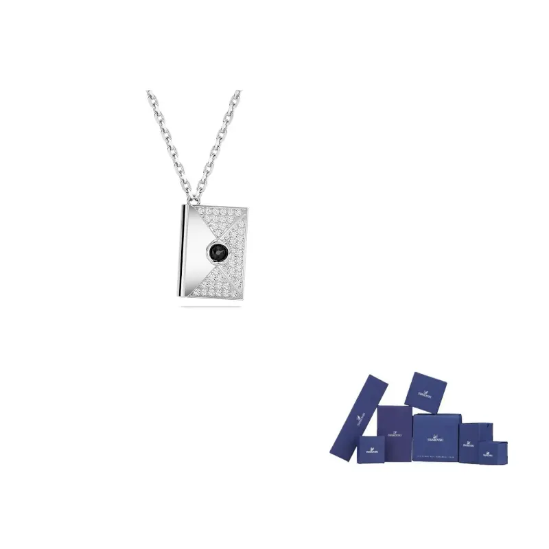 Swarovski Родированное ожерелье женское серебряное Letra
Swarovski Родированное ожерелье женское серебряное Letra