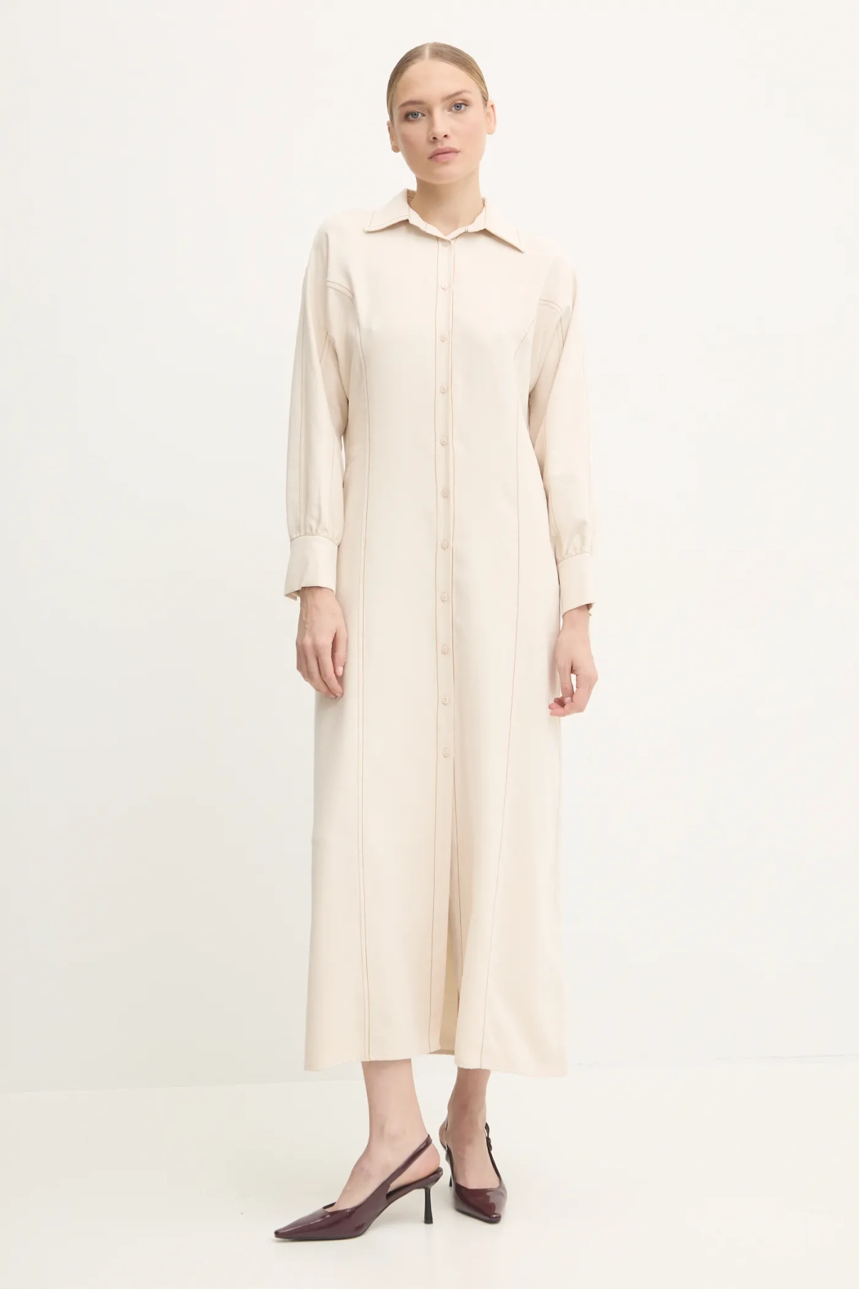 Платье Answear Lab, бежевый
Платье Answear Lab, бежевый