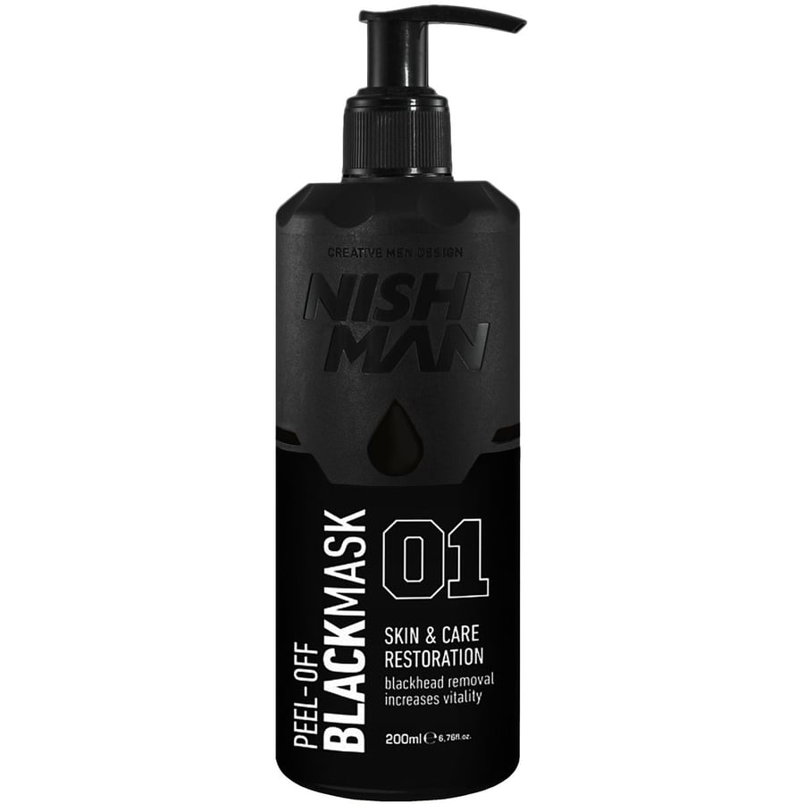 Nishman, Peel-off Black, маска для лица против акне, 200 мл
Nishman, Peel-off Black, маска для лица против акне, 200 мл